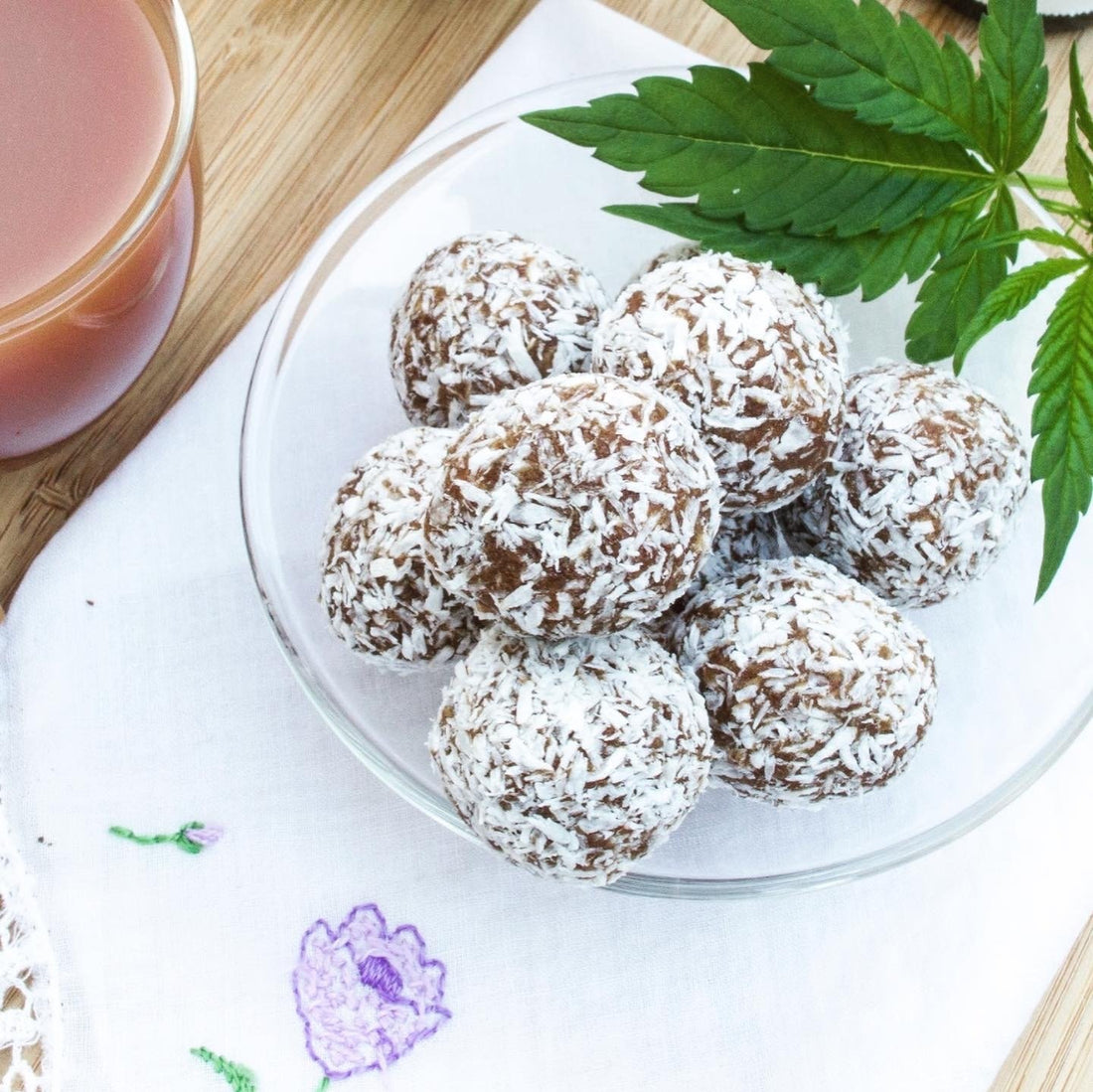 Coconut Hemp Brownie Bites ⁠⁠