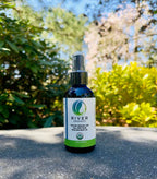 1200mg cbd face and body oil in garden