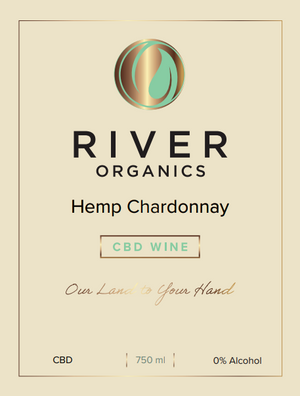 CBD Wine Chardonnay (alcohol-free) | River Organics