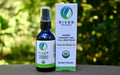 600mg cbd face and body oil in garden