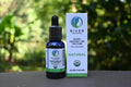 300mg cbd natural tincture in garden