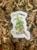 "Don't Panic it's Organic" Sticker