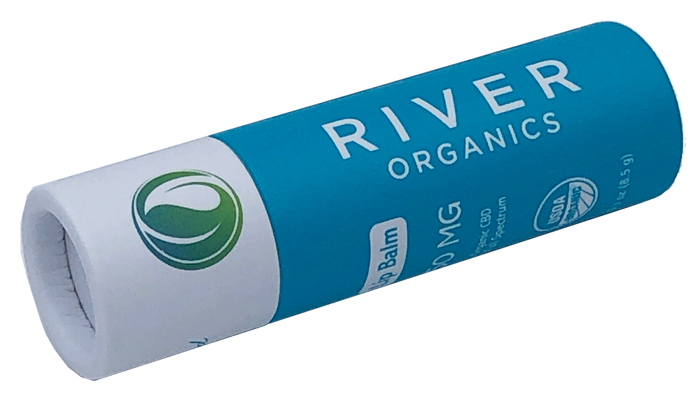 50 mg Full Spectrum USDA Organic CBD Lip Balm | River Organics