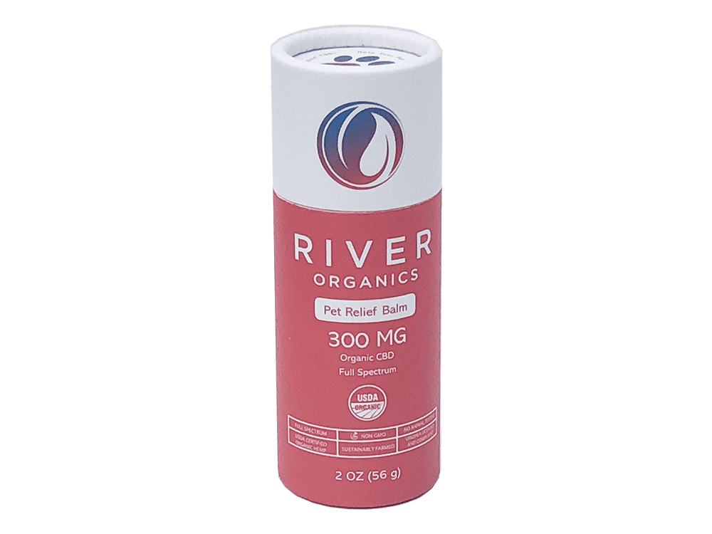 300 mg Full Spectrum Organic CBD Pet Relief Balm | River Organics