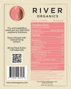 cbd sparkling rose back label